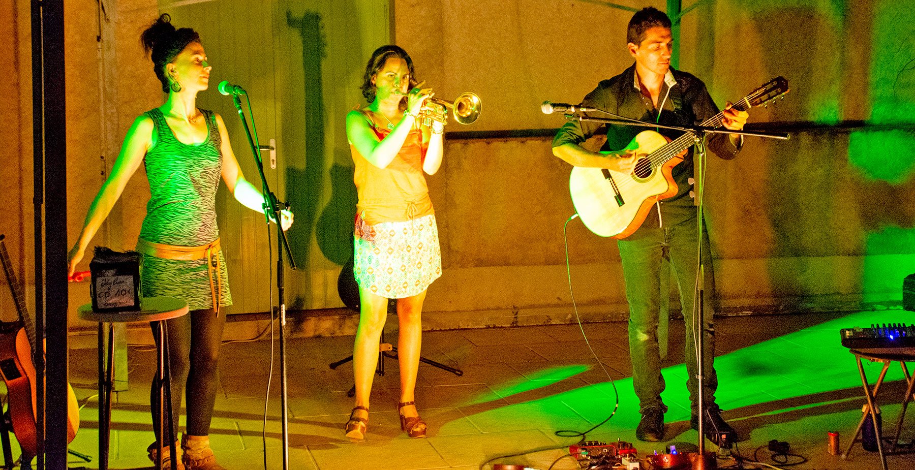 soire au camping le petit lac