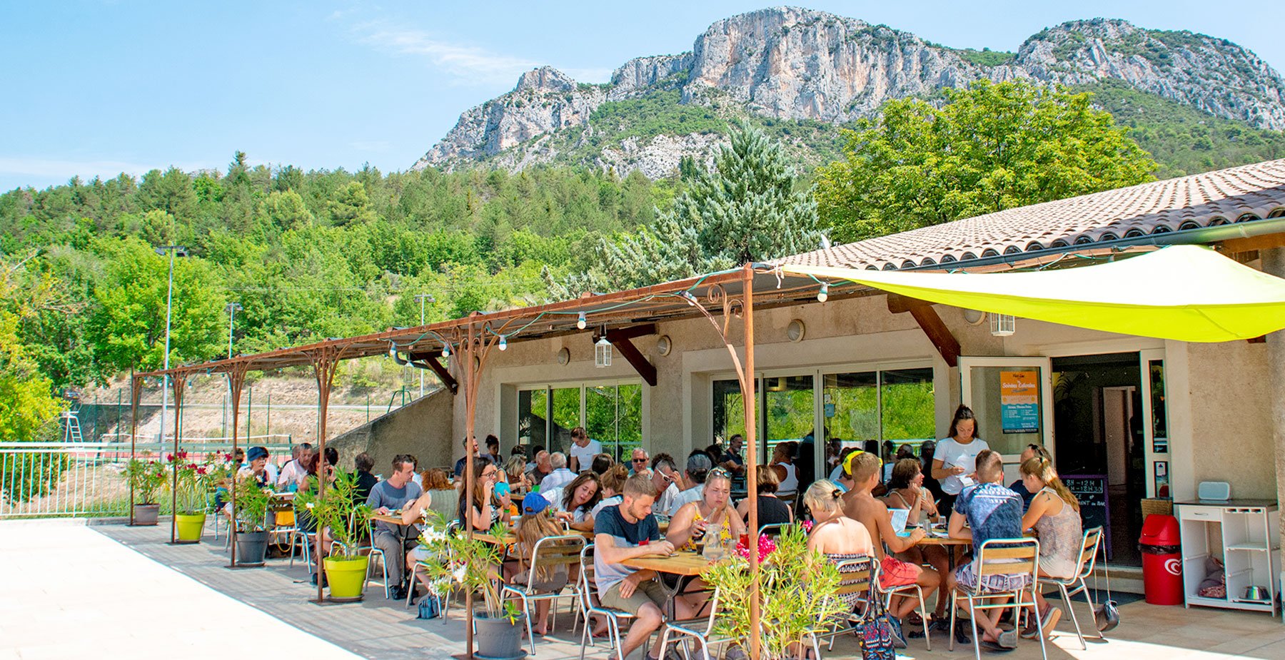 restaurant camping petit lac
