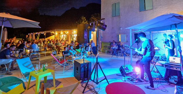 soiree musicale du camping