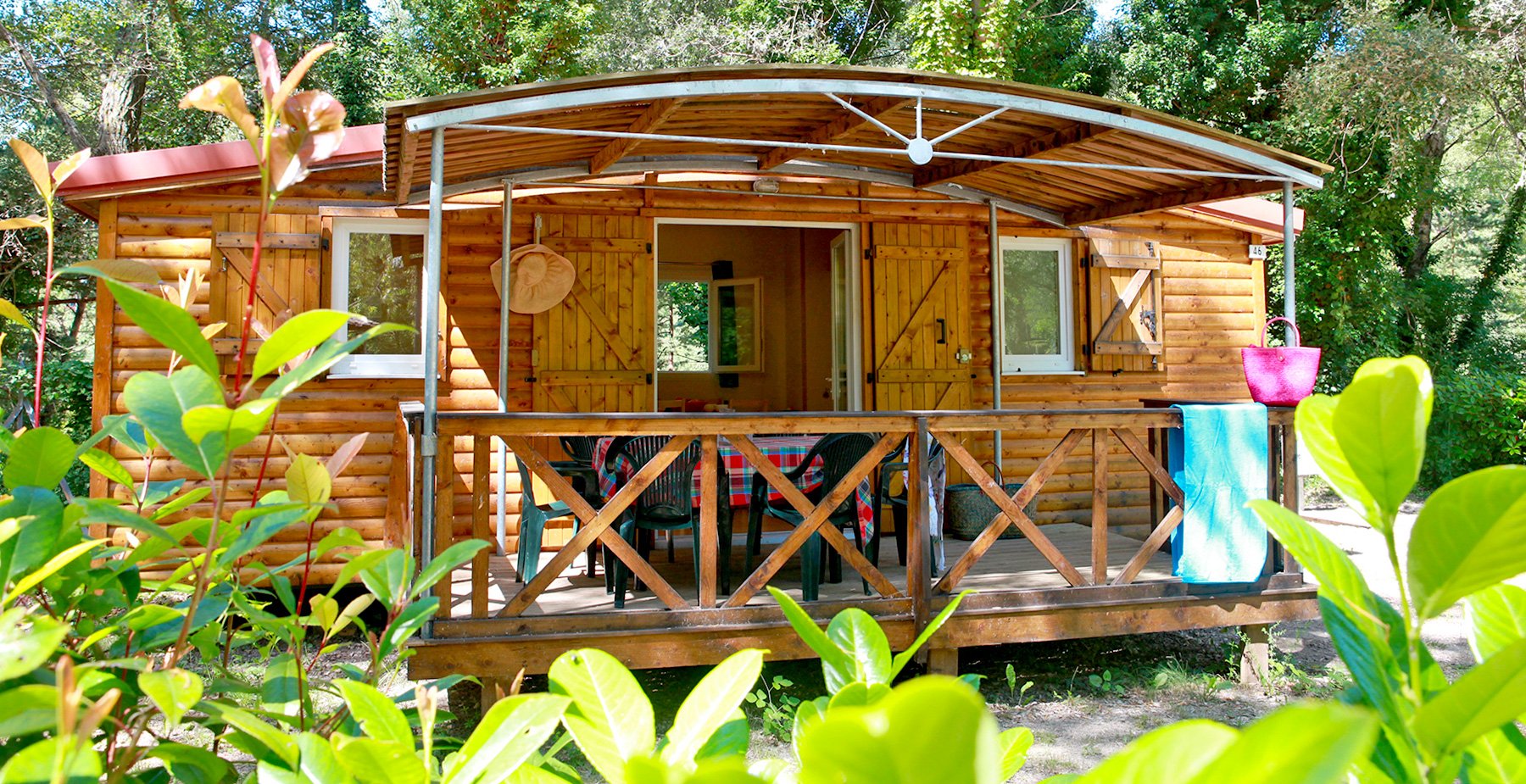 Location de mobilhomes au lac de sainte Croix